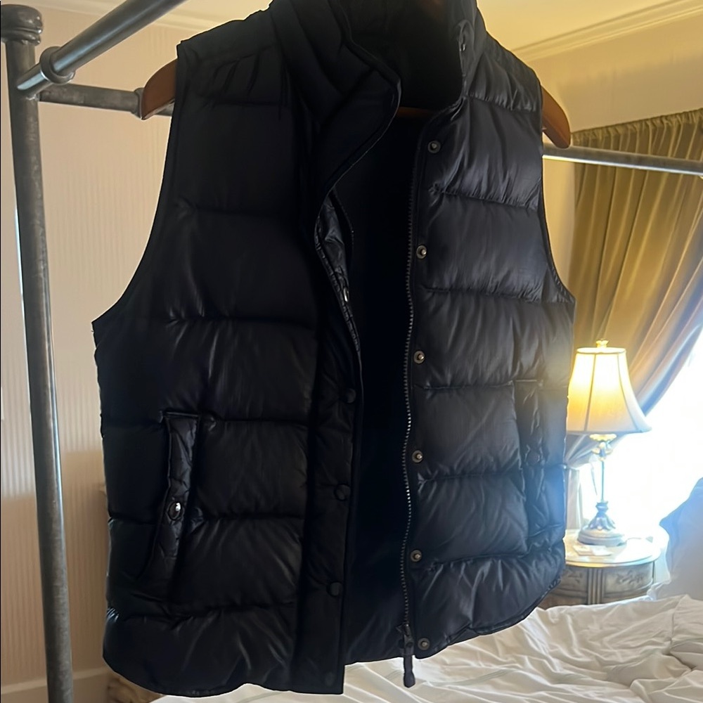 Like new navy j crew  Puffer Vest